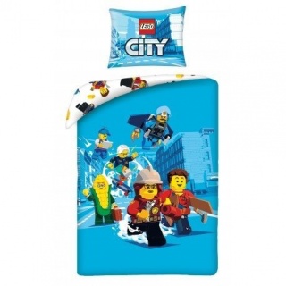LEGO CIty 140x200 cm - LEG-1050BL